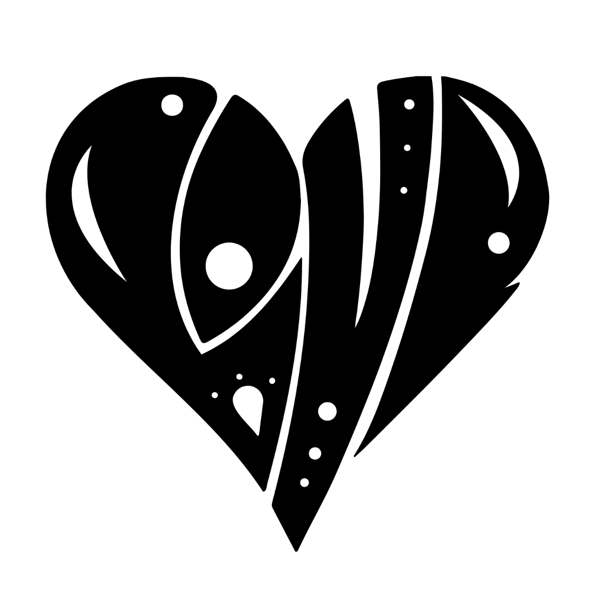 Heart Tribal Arrow