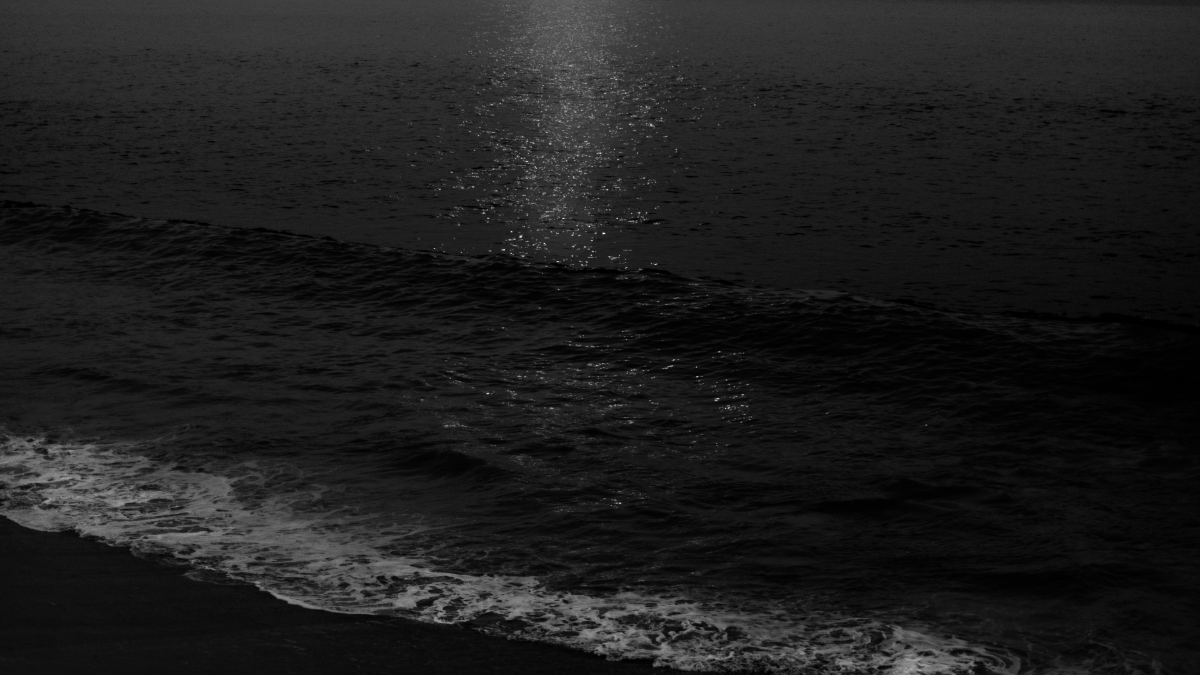Moonlight Water Texture Background