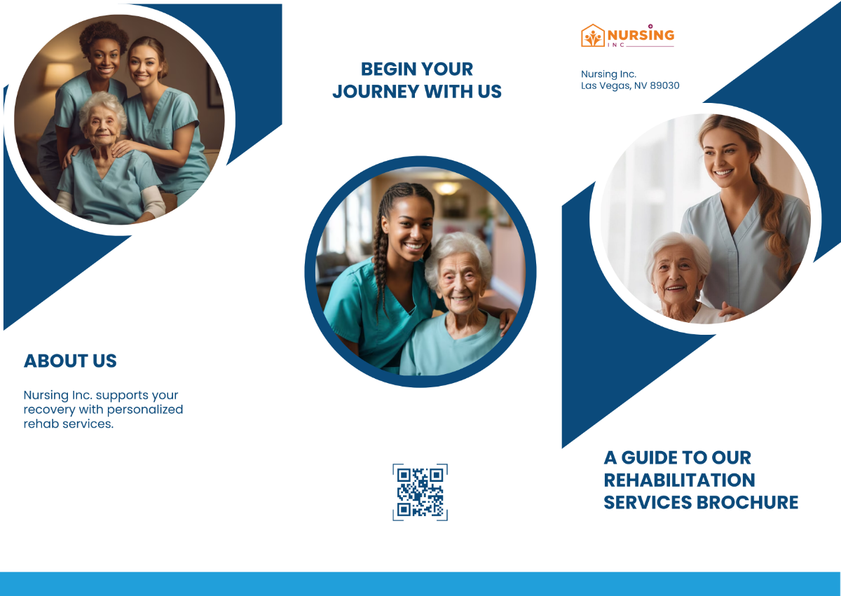 A Guide to Our Rehabilitation Services Brochure Template