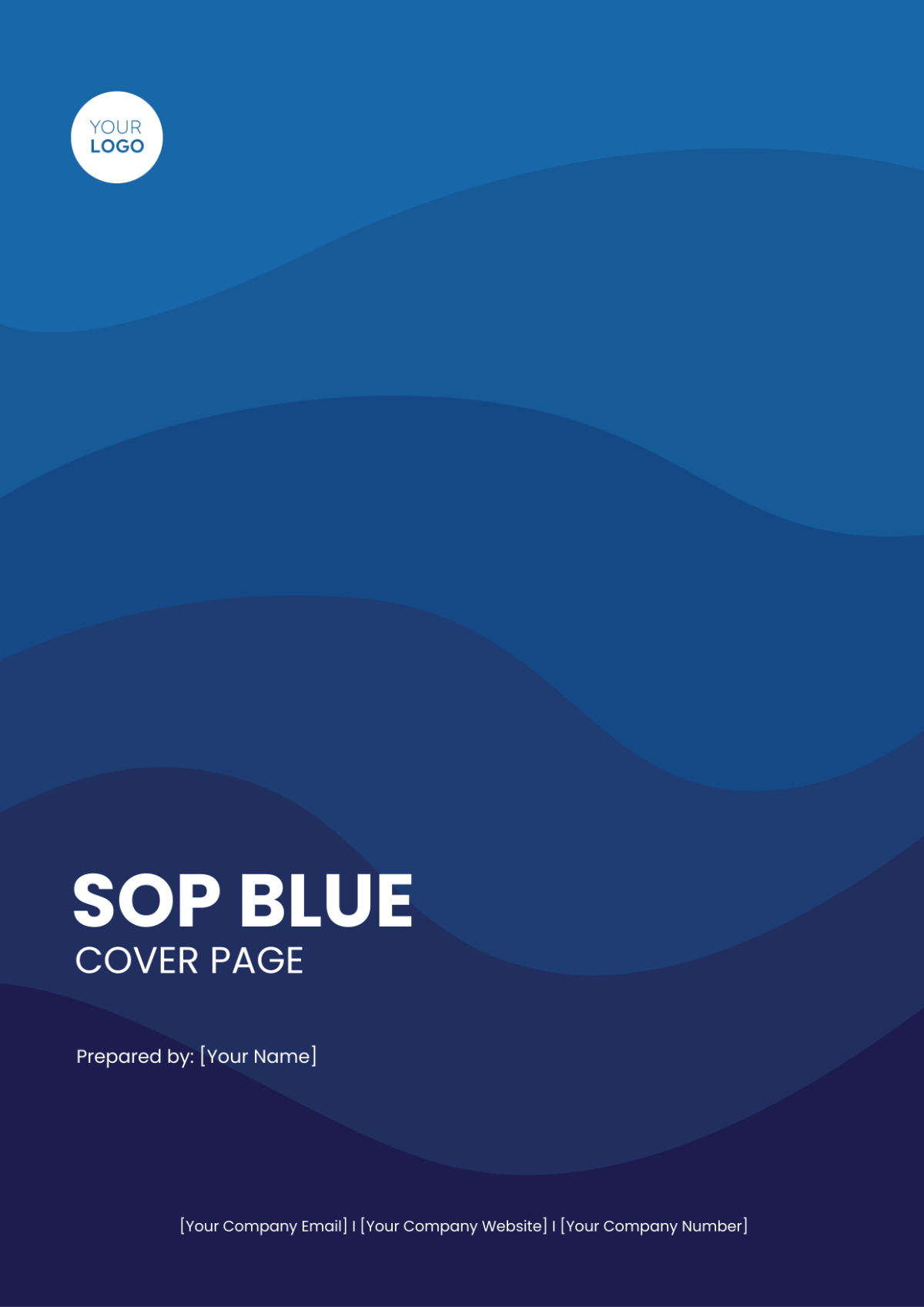 SOP Blue Cover Page