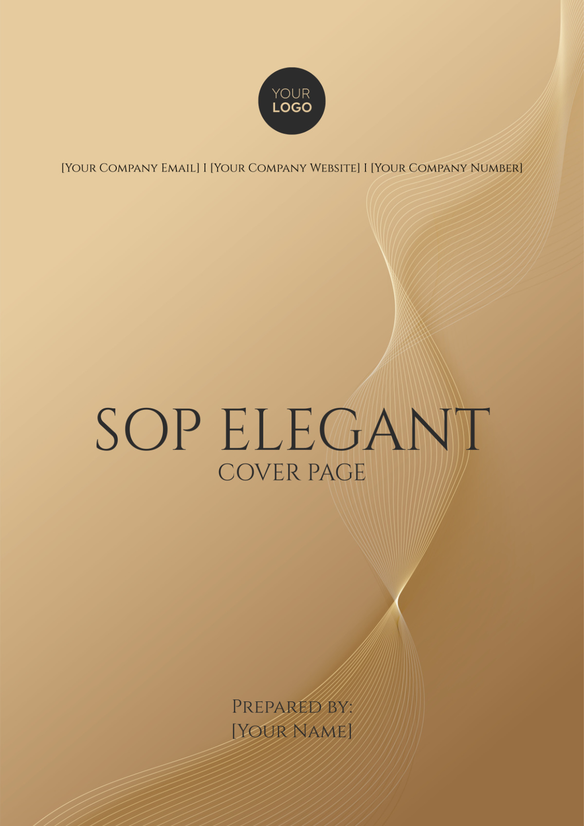 SOP Elegant Cover Page