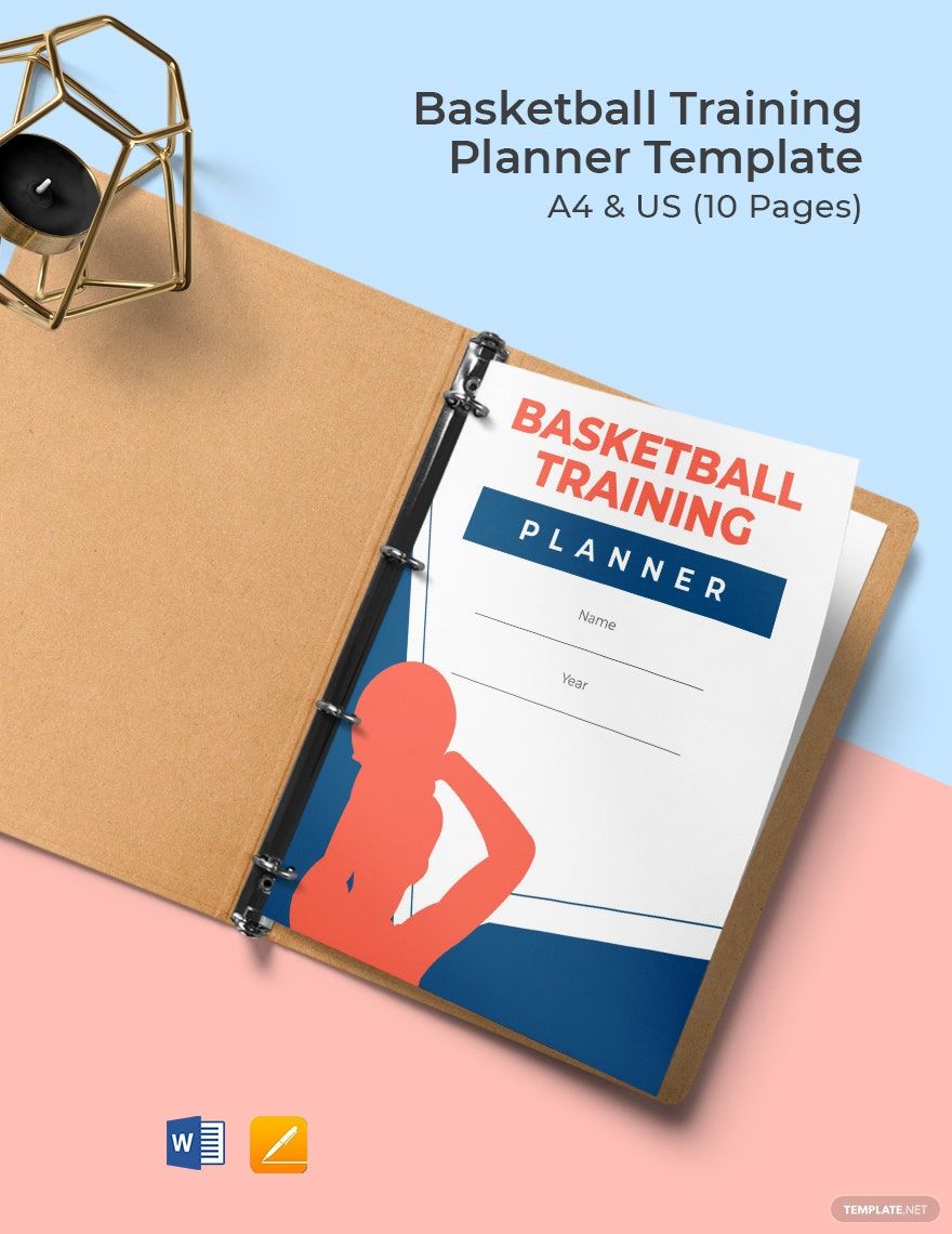Basketball Training Planner Template in Word, Google Docs, PDF, Apple Pages