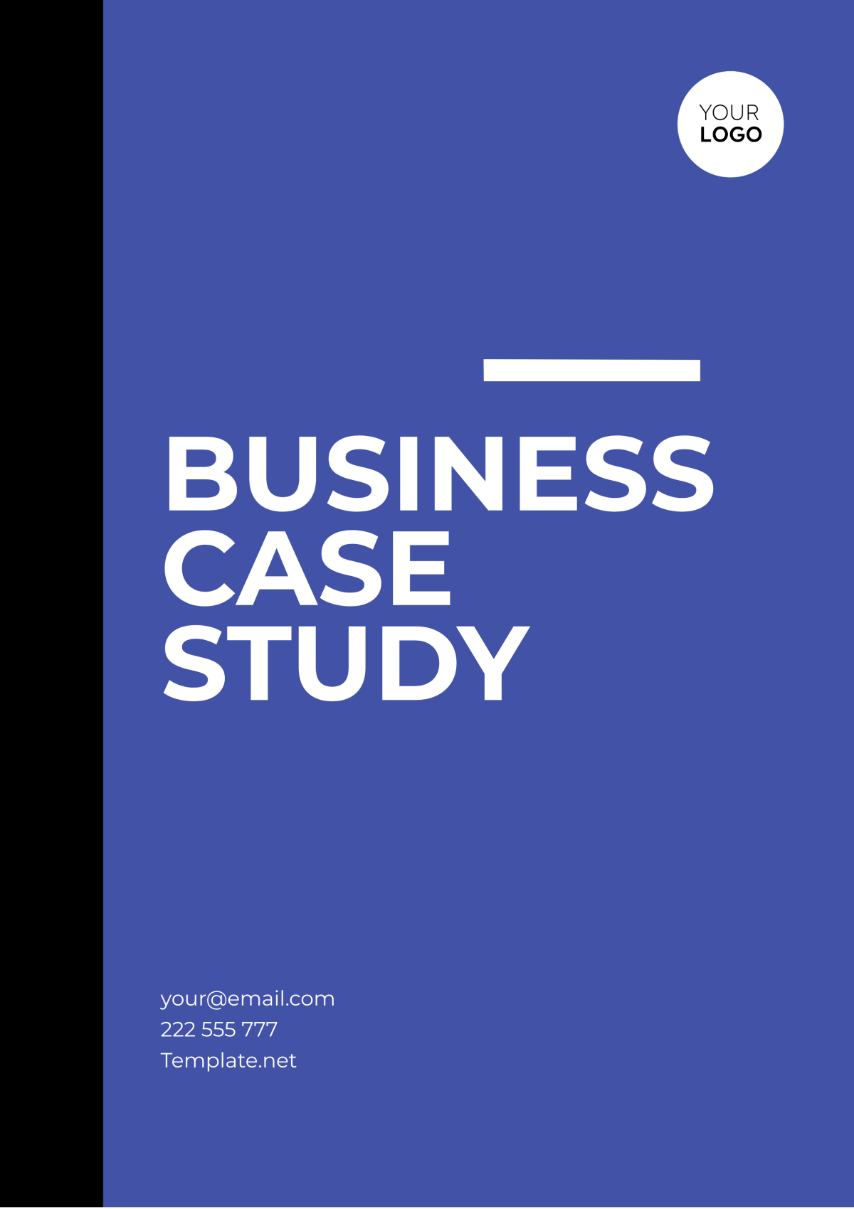 Business Case Study Template