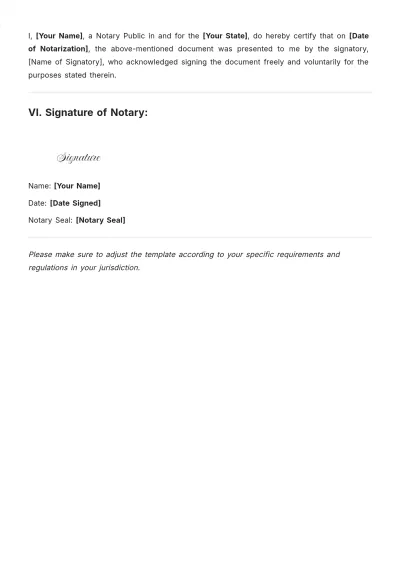 Free Notary Journal Invoice Template & AI Invoice Maker