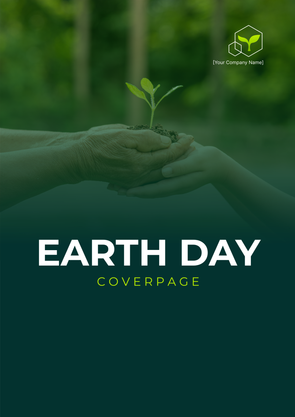 Earth Day Cover Page Template