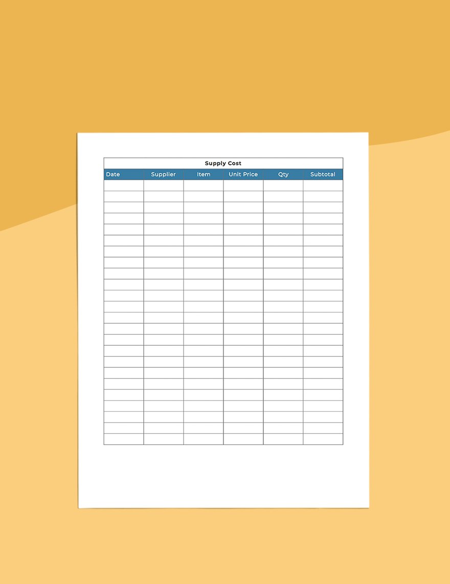 Printable Direct Sales Planner Template