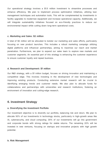 Free Finance Budget Program Plan Template to Edit Online