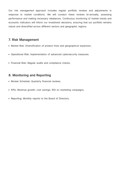 Free Finance Budget Program Plan Template to Edit Online