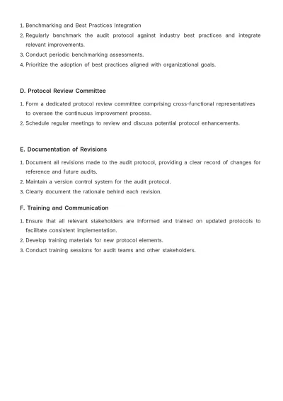 Free Financial Audit Protocol Template to Edit Online