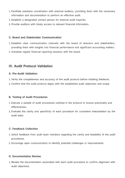 Free Financial Audit Protocol Template to Edit Online