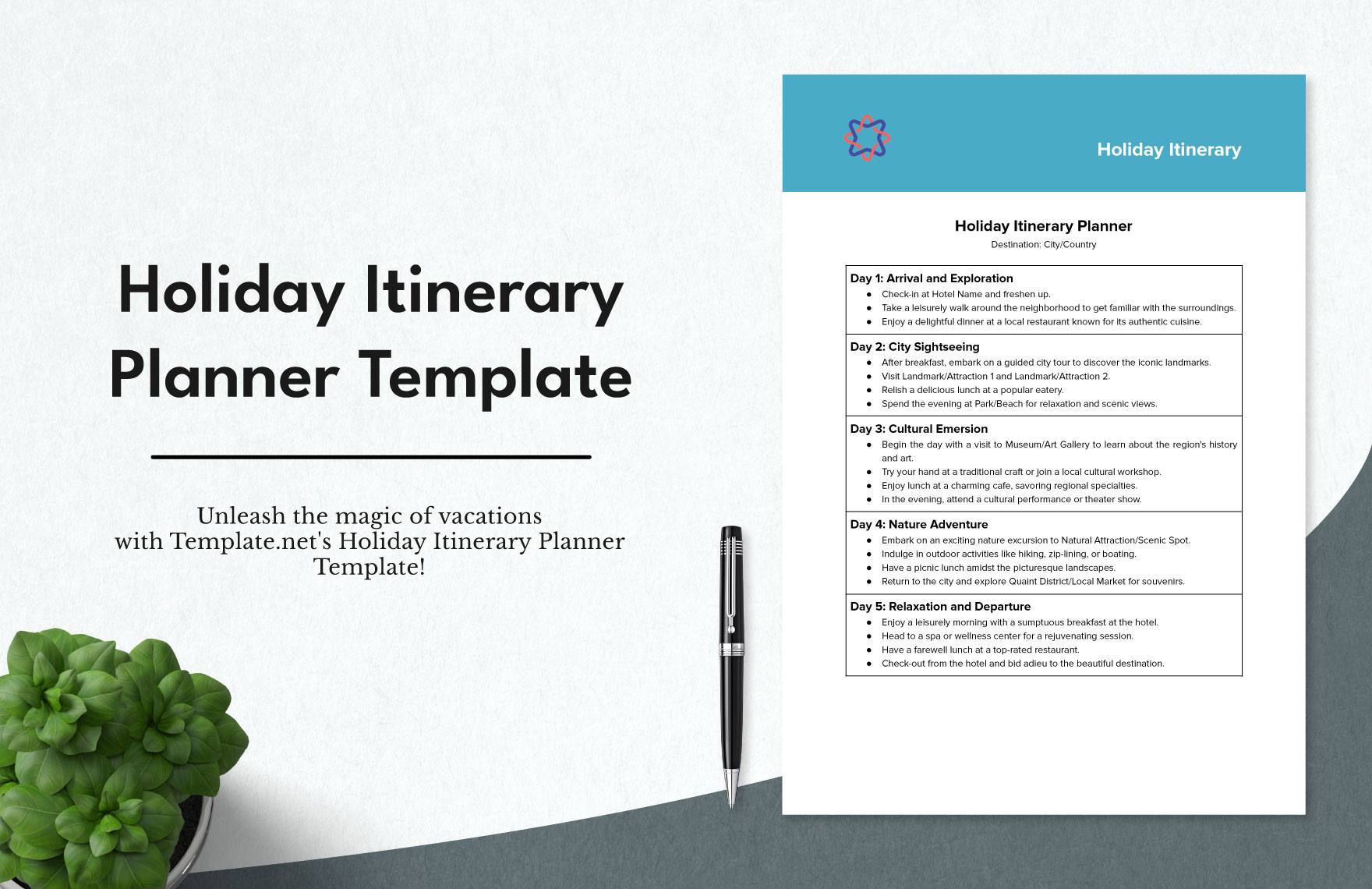 Editable Itinerary Planner Templates In Word To Download Editable Itinerary Planner Templates In Word To Download