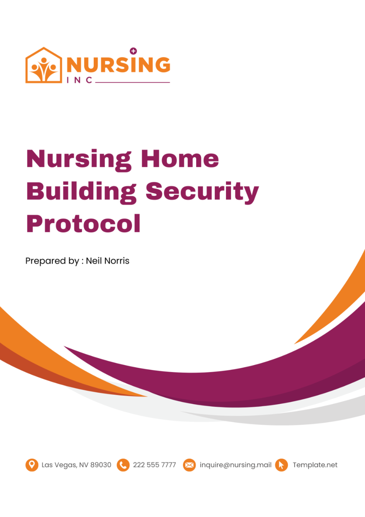 Nursing Home Building Security Protocol Template