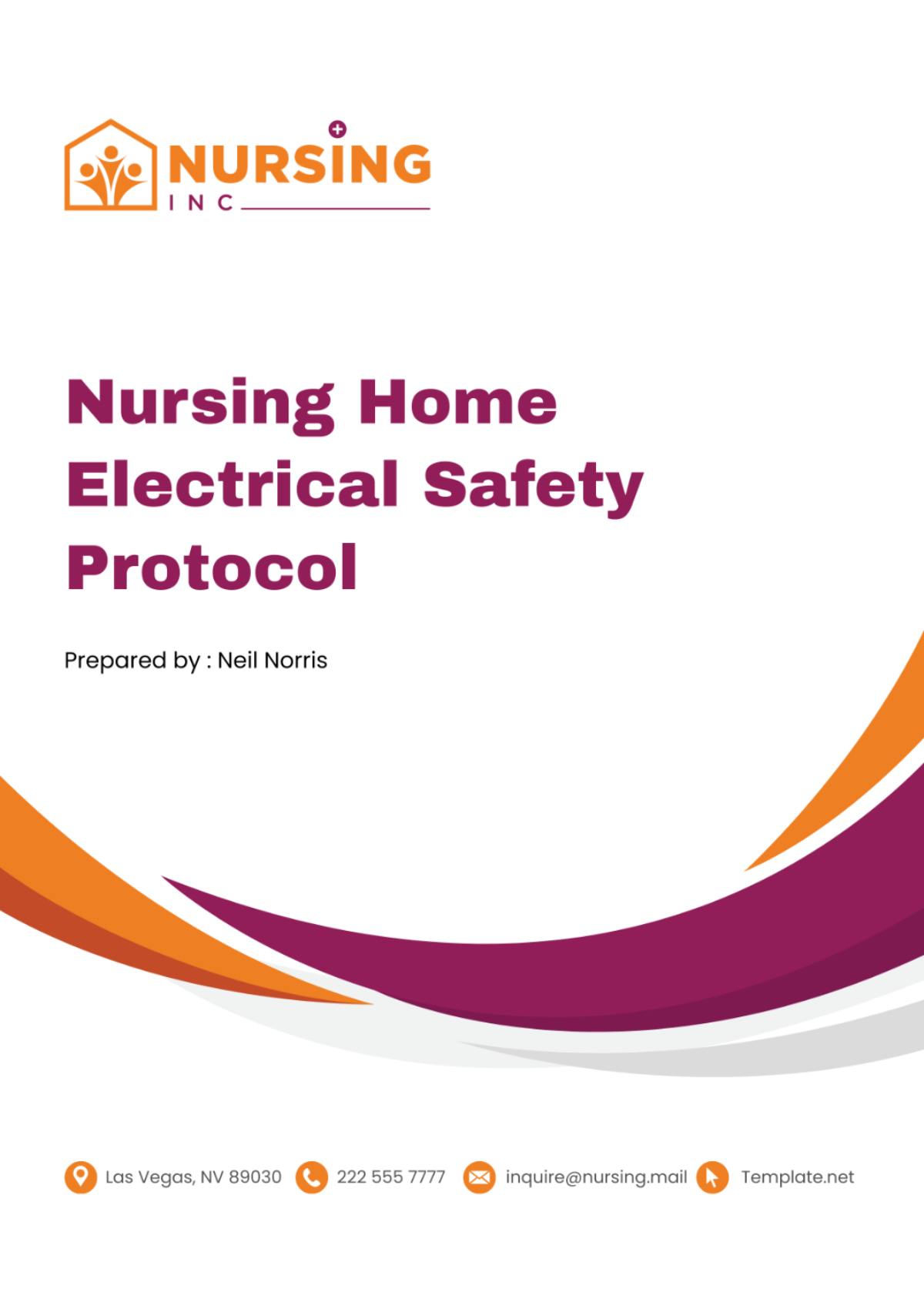 Nursing Home Electrical Safety Protocol Template - Edit Online & Download