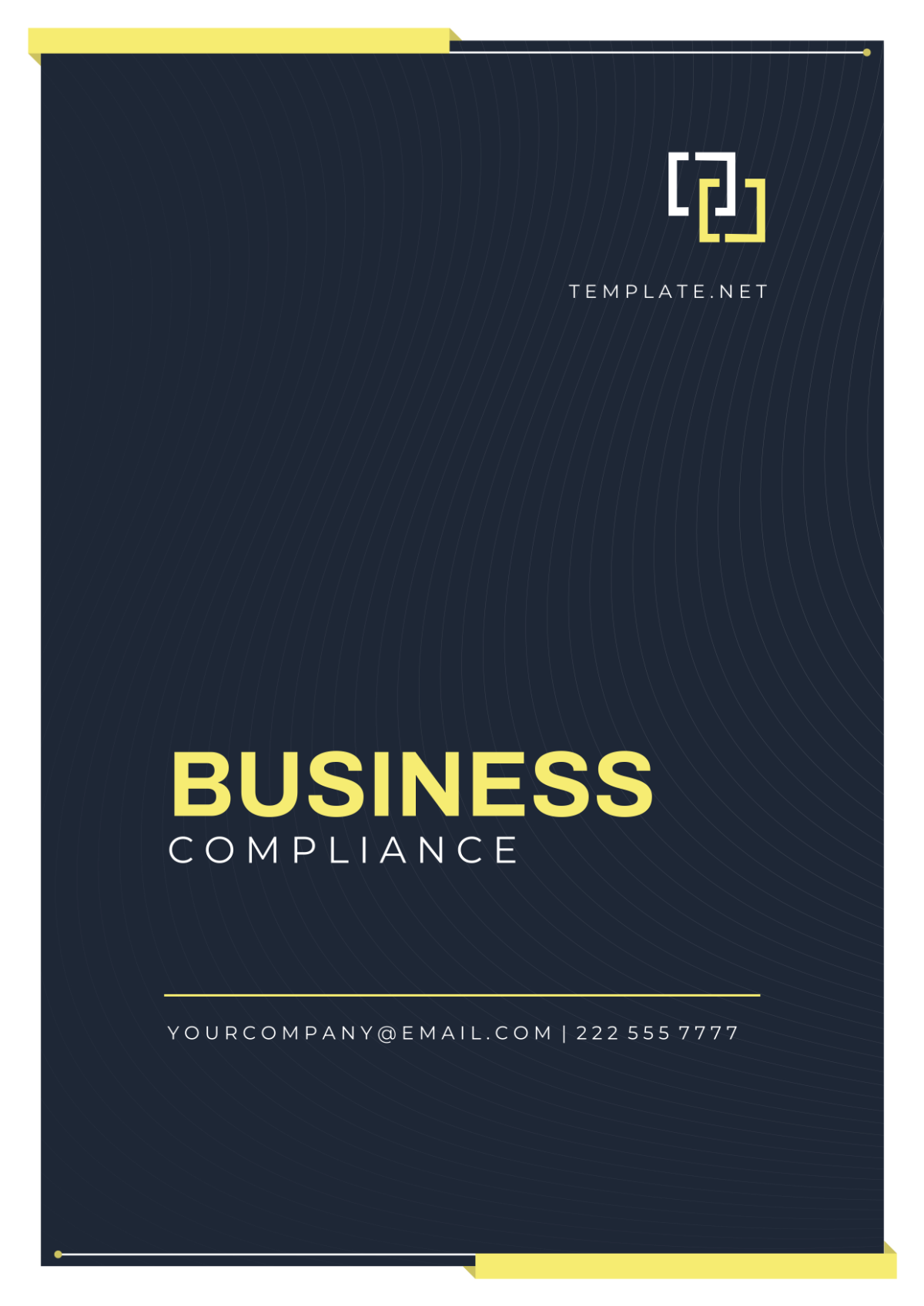Business Compliance Cover Page