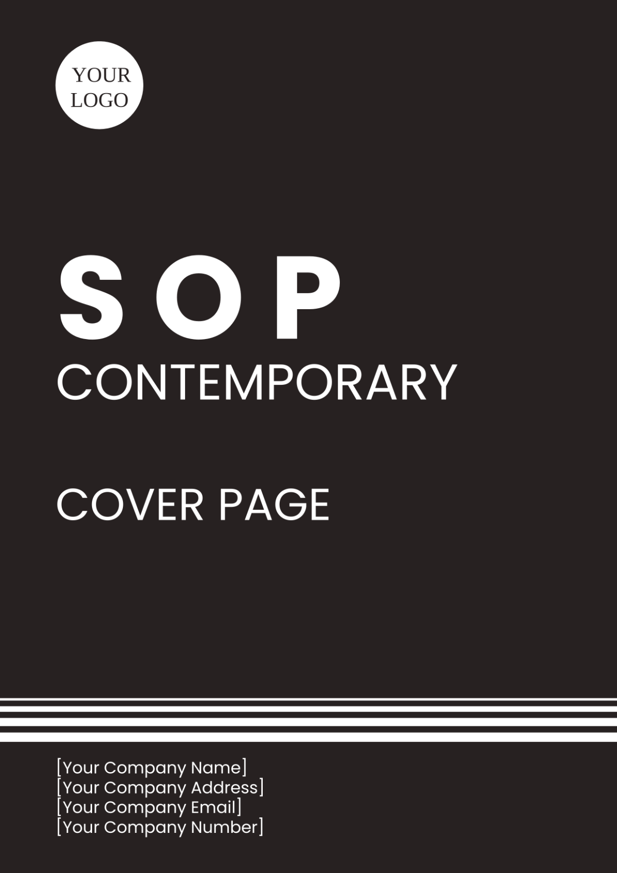 SOP Contemporary Cover Page