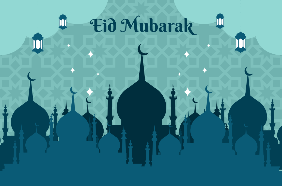 Free Happy Eid al Fitr Mubarak Banner Template