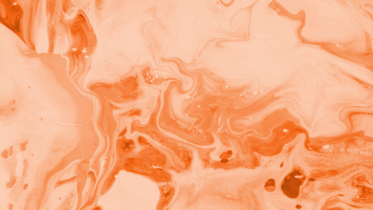 Orange Watercolor Texture Background