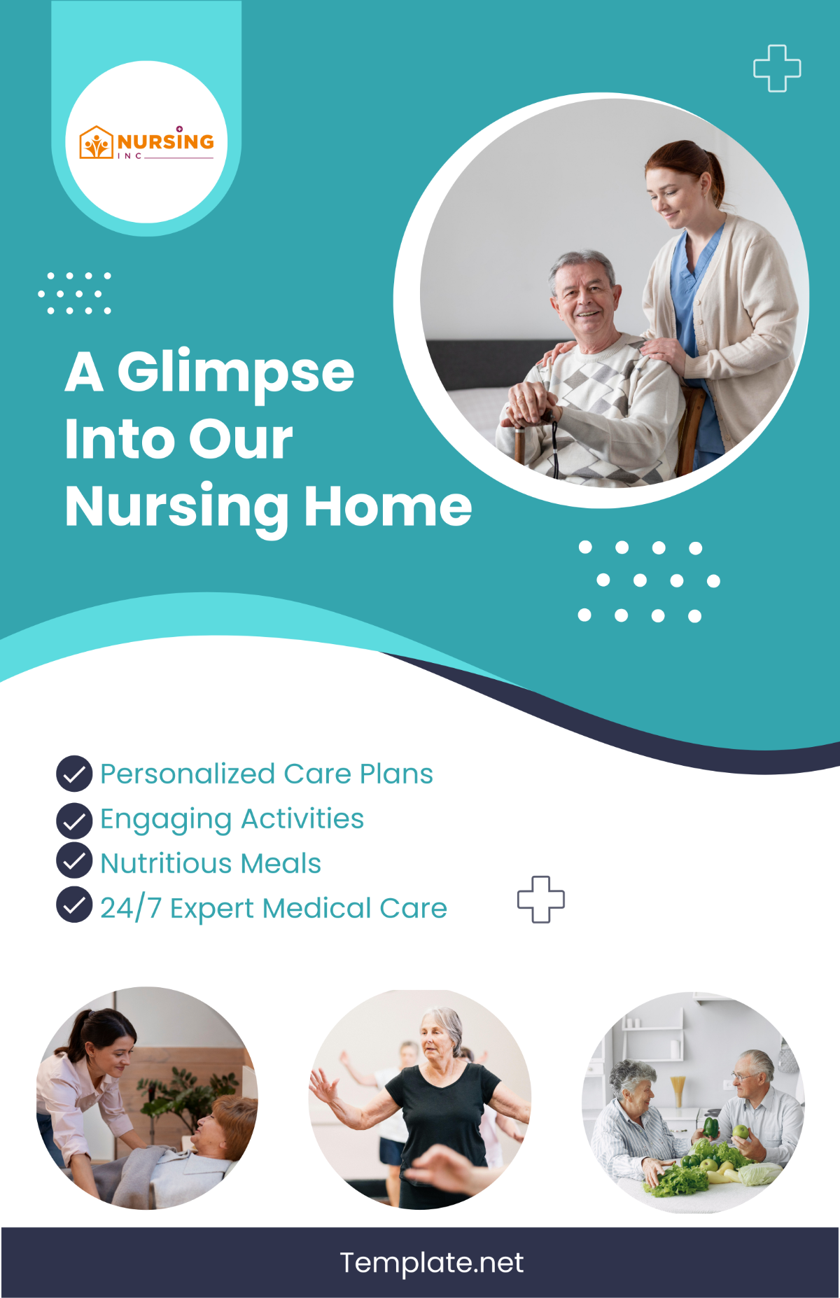 Welcome Home: A Glimpse into Our Nursing Home Poster