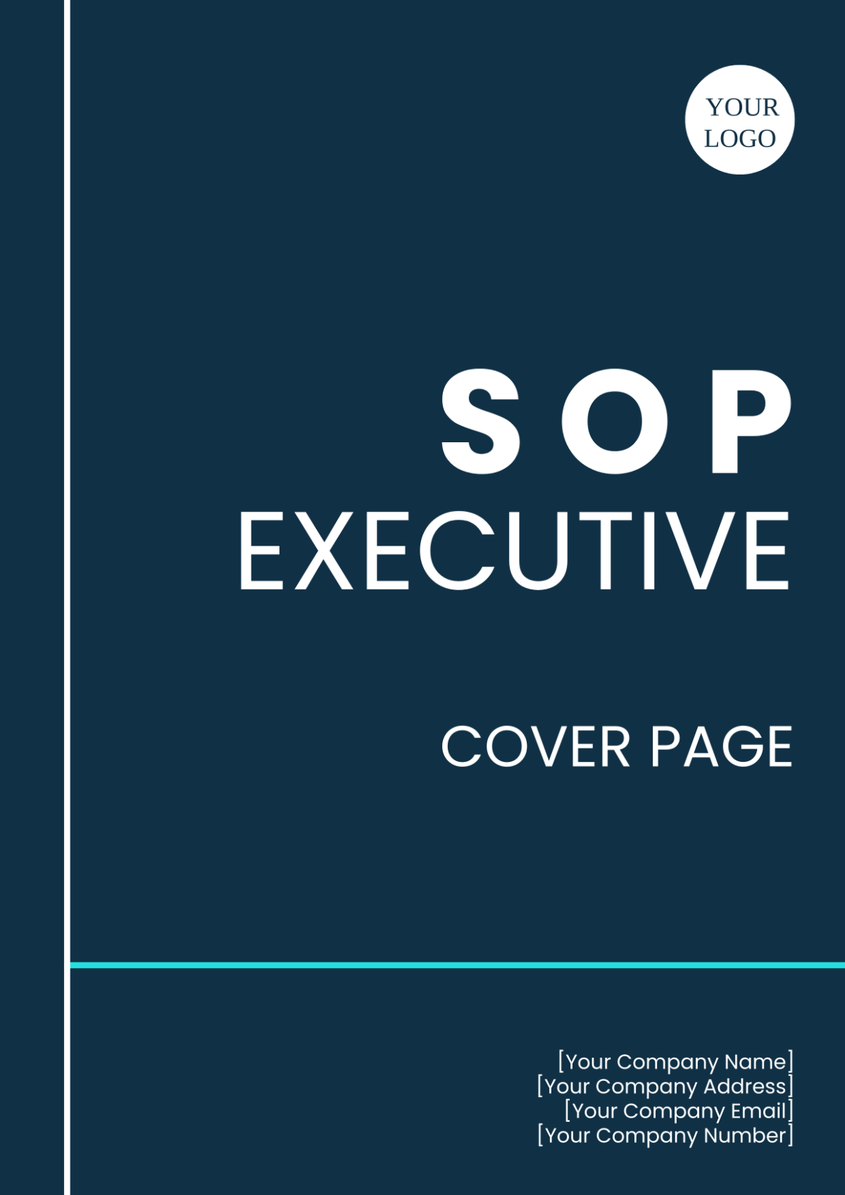 SOP Executive Cover Page