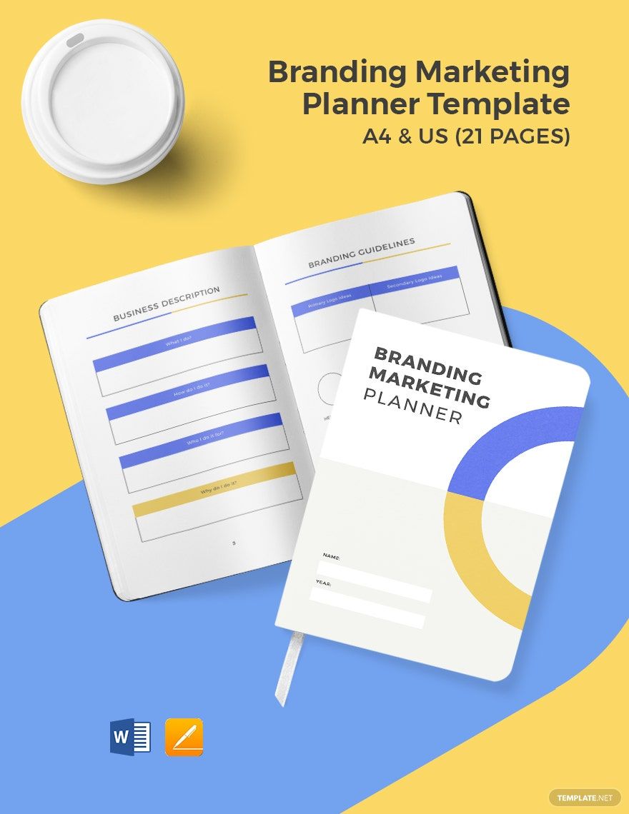 Branding Marketing Planner Template