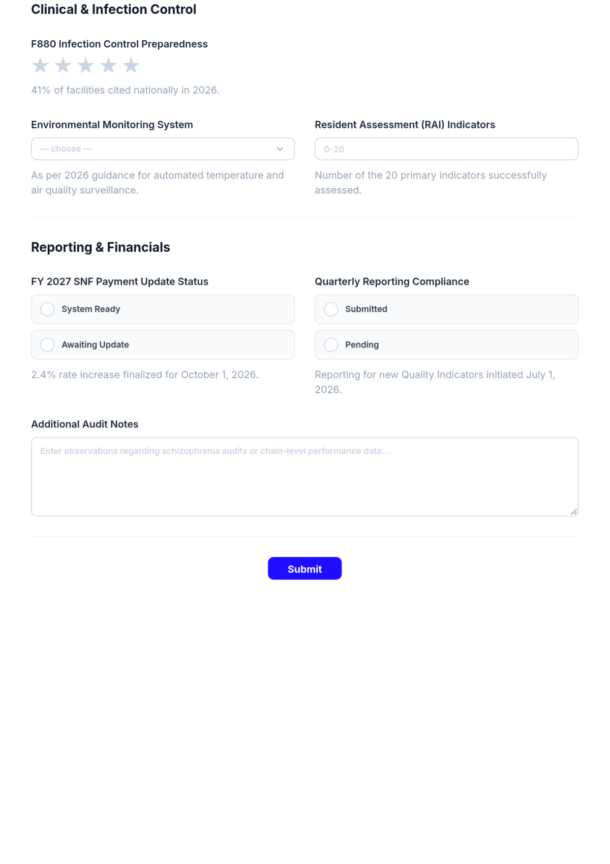 Free Nursing Home Quality Form Template & AI Maker Free Nursing Home Quality Form Template & AI Maker