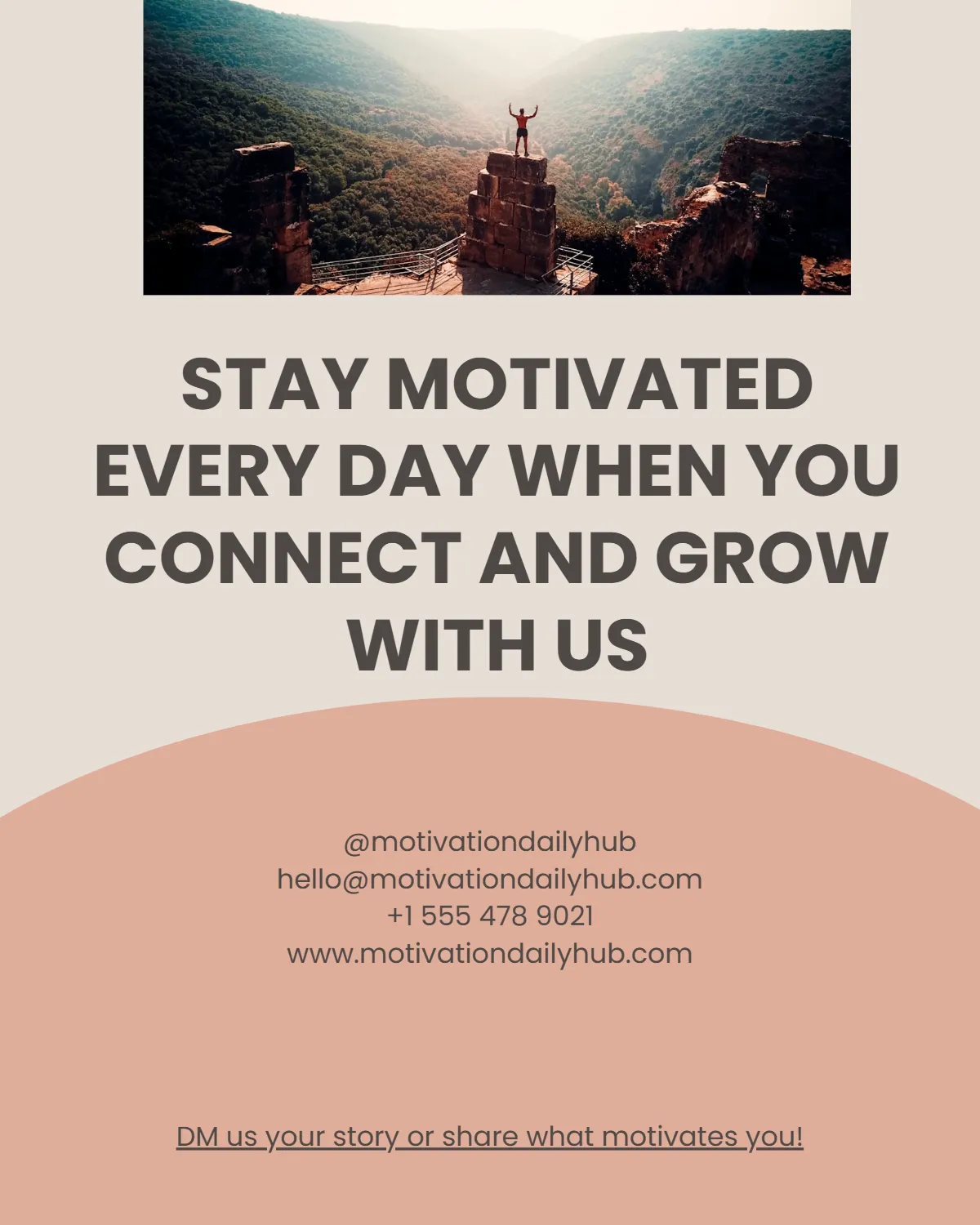 Free Motivational Instagram Carousel Post Template to Edit Online