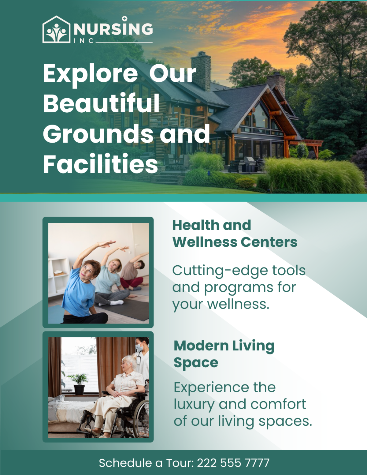 Explore Our Beautiful Grounds and Facilities Poster