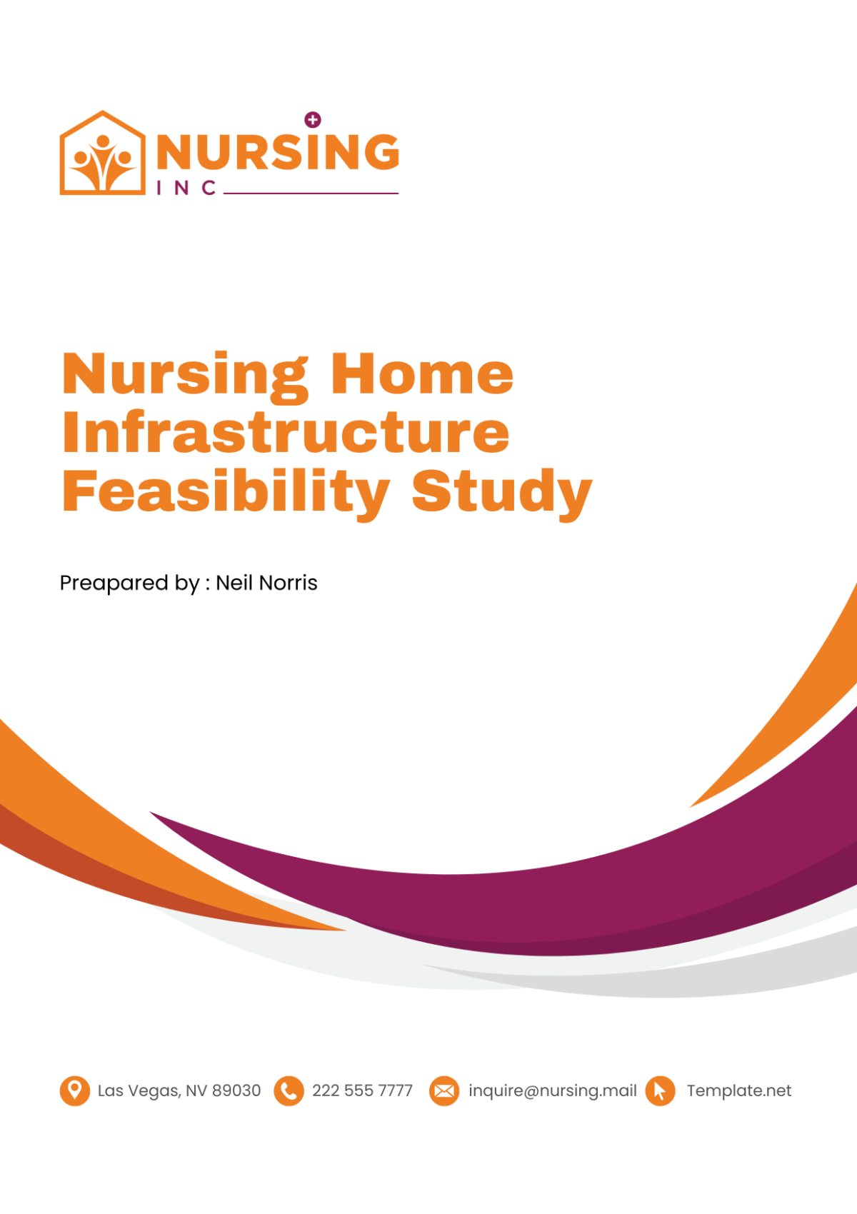 Nursing Home Infrastructure Feasibility Study Template