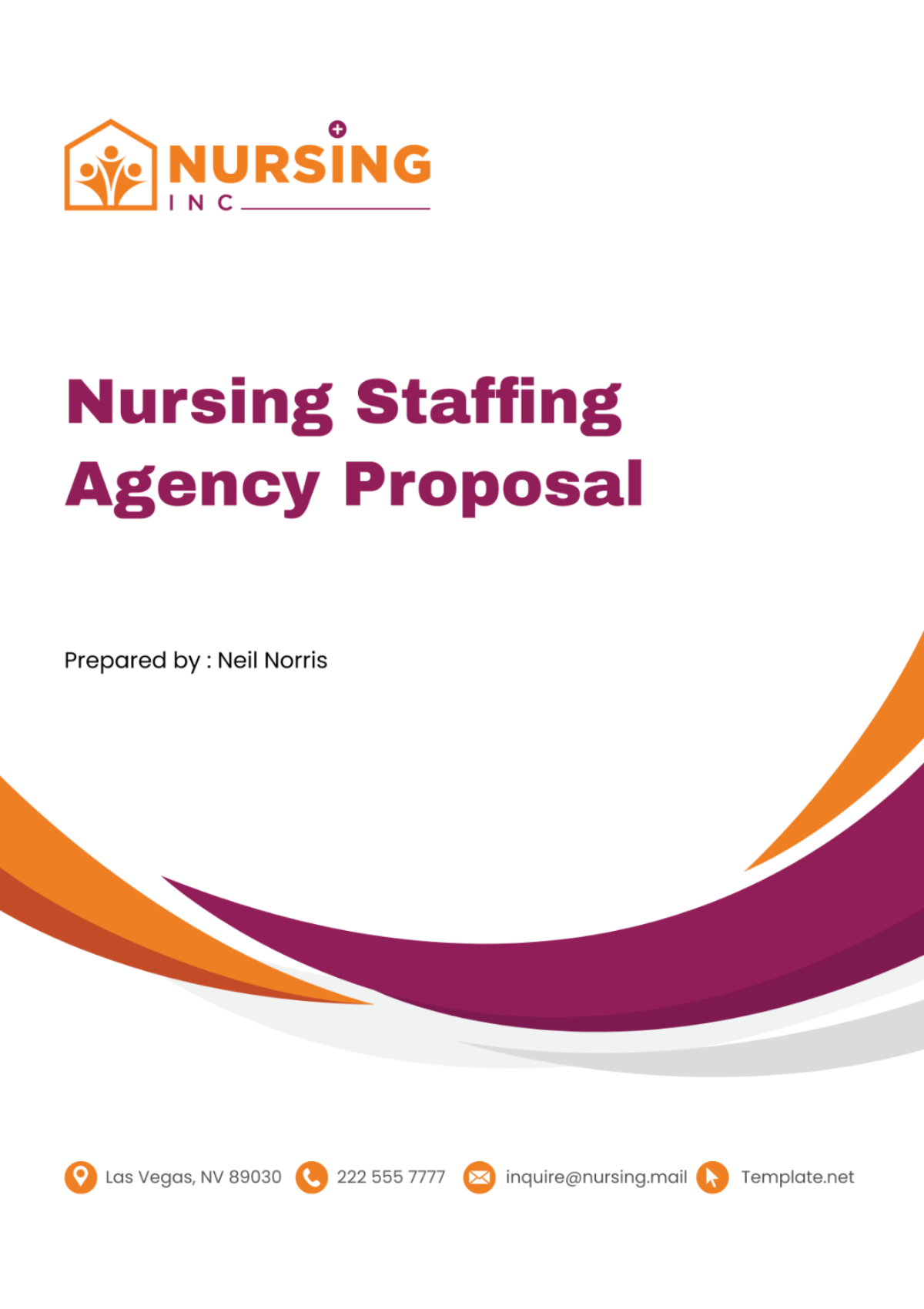 Nursing Staffing Agency Proposal Template