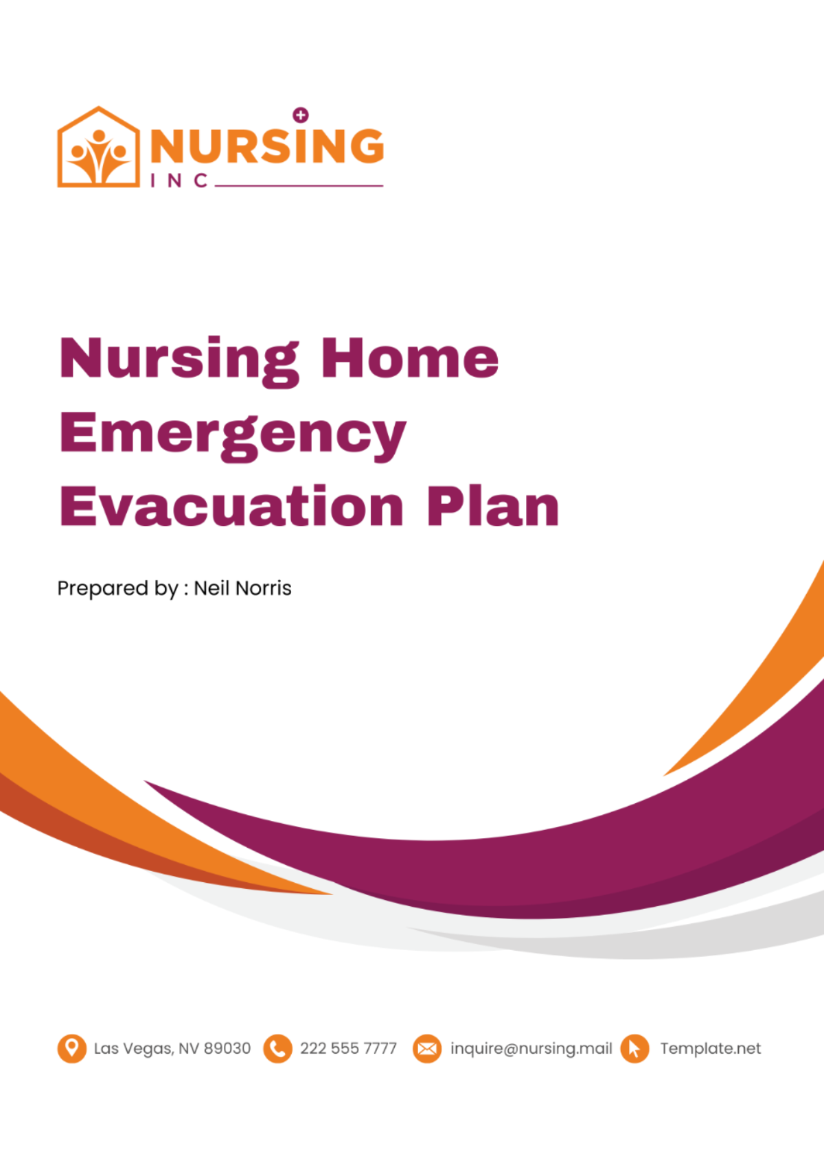 Free Nursing Home Emergency Evacuation Plan Template