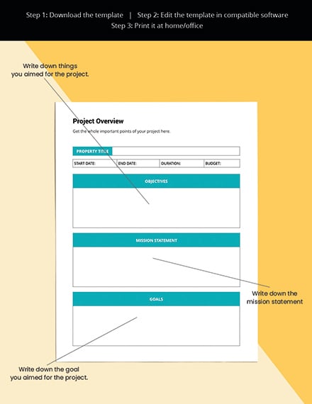 Basic Project Planner Template - Word, Apple Pages | Template.net