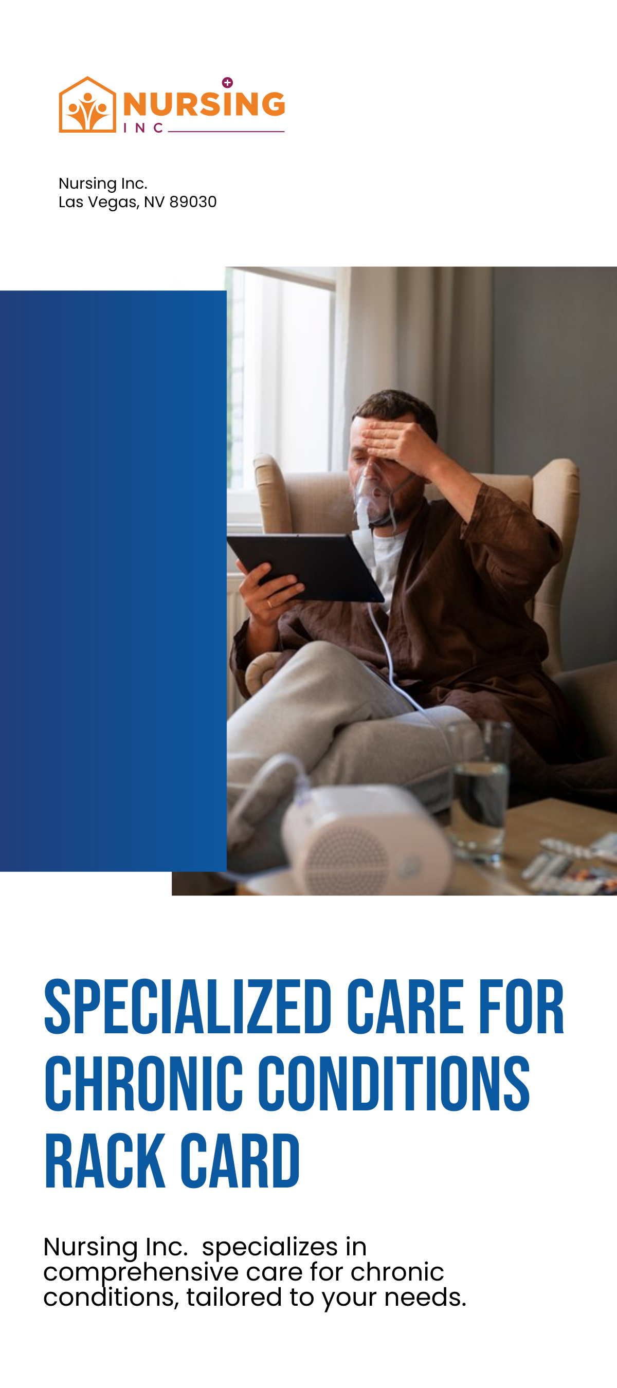Specialized Care for Chronic Conditions Rack Card