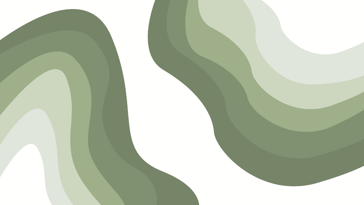 White And Sage Green Background
