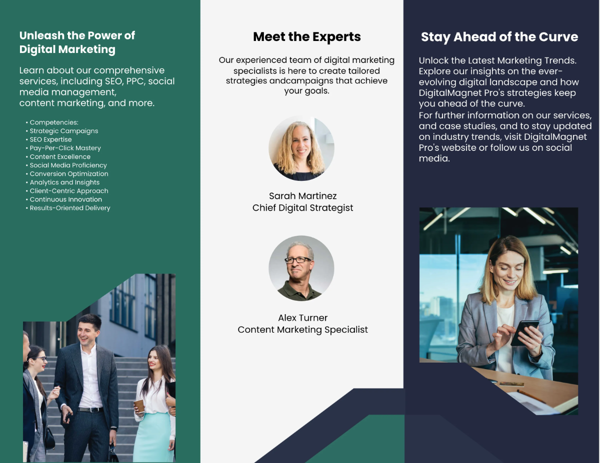 Free Tri Fold Brochure Template to Edit Online