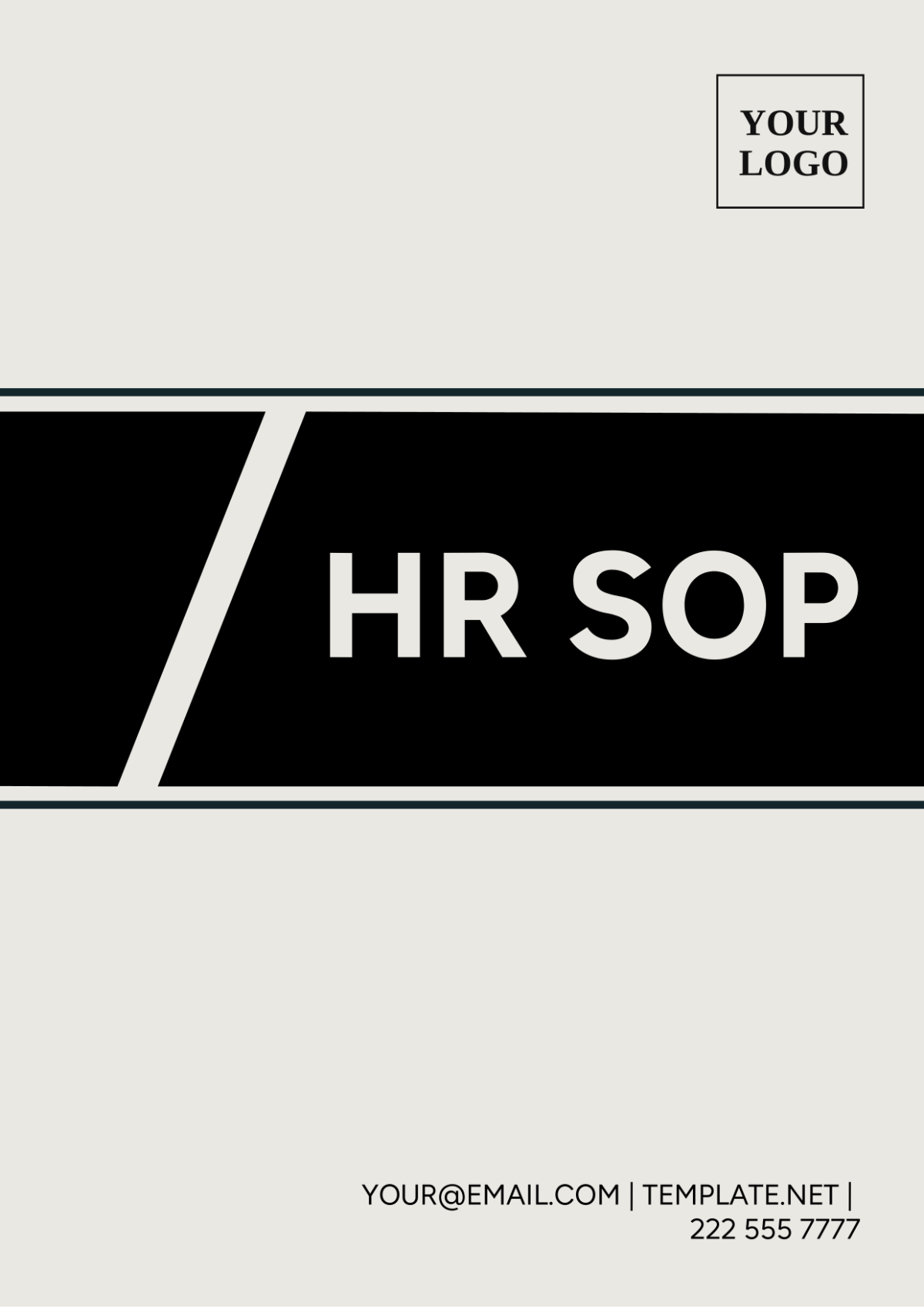 HR SOP Template