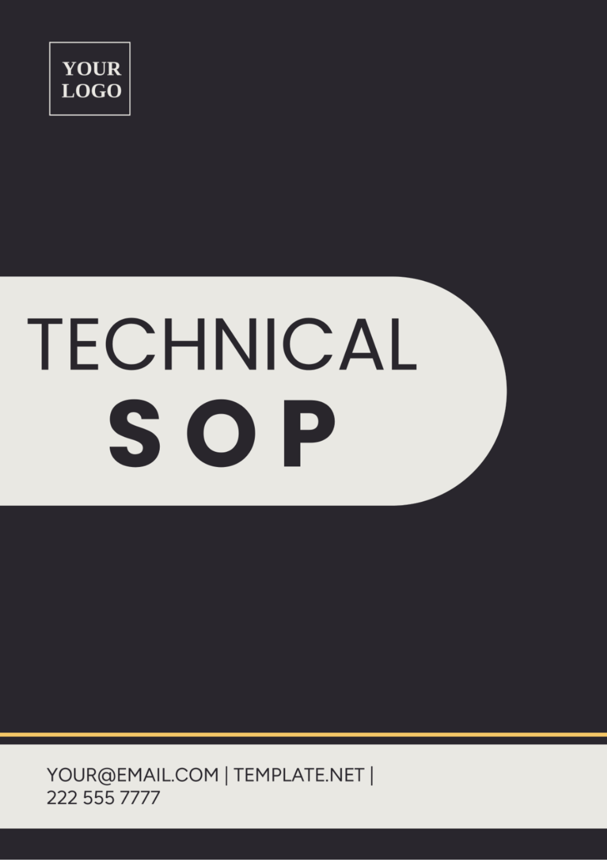 Technical SOP Template