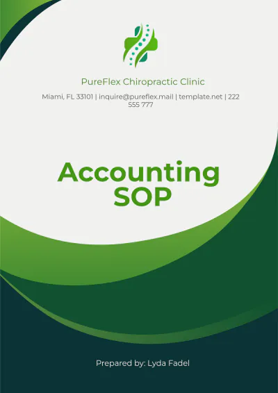 Free Accounting SOP Template to Edit Online