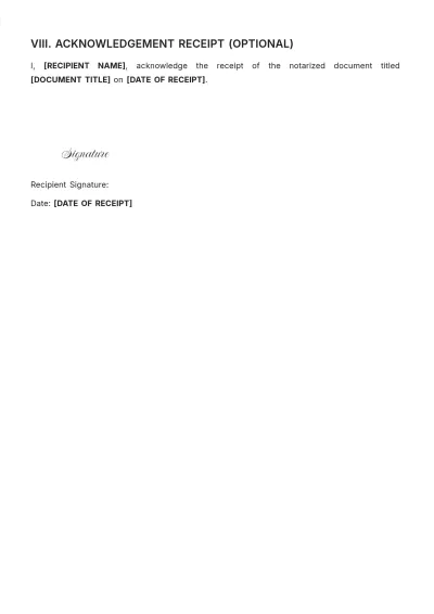 Free Notary Public Log Book Template to Edit Online