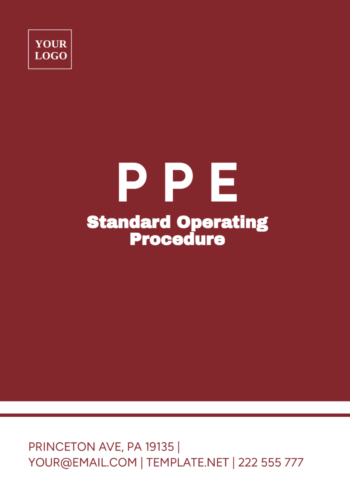PPE SOP Template