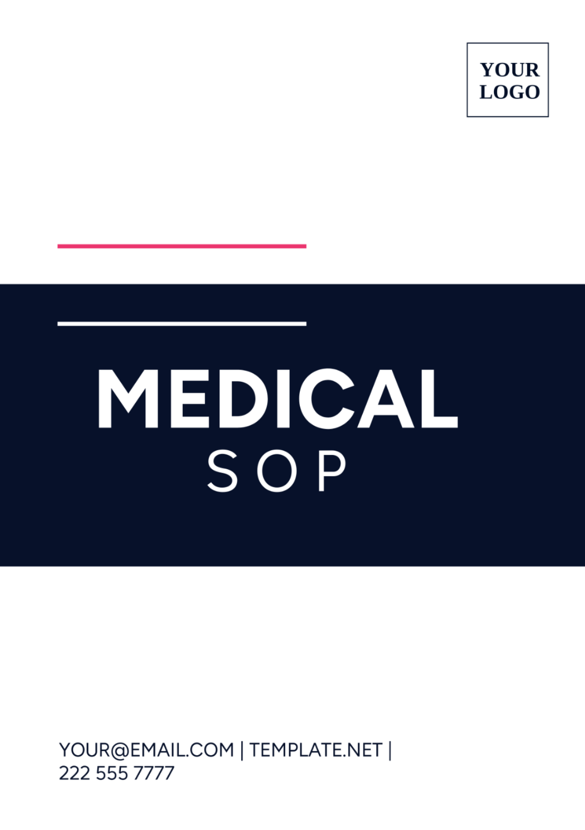 Medical SOP Template