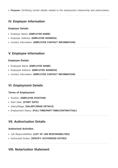 Free Notary Public For Employment Template to Edit Online