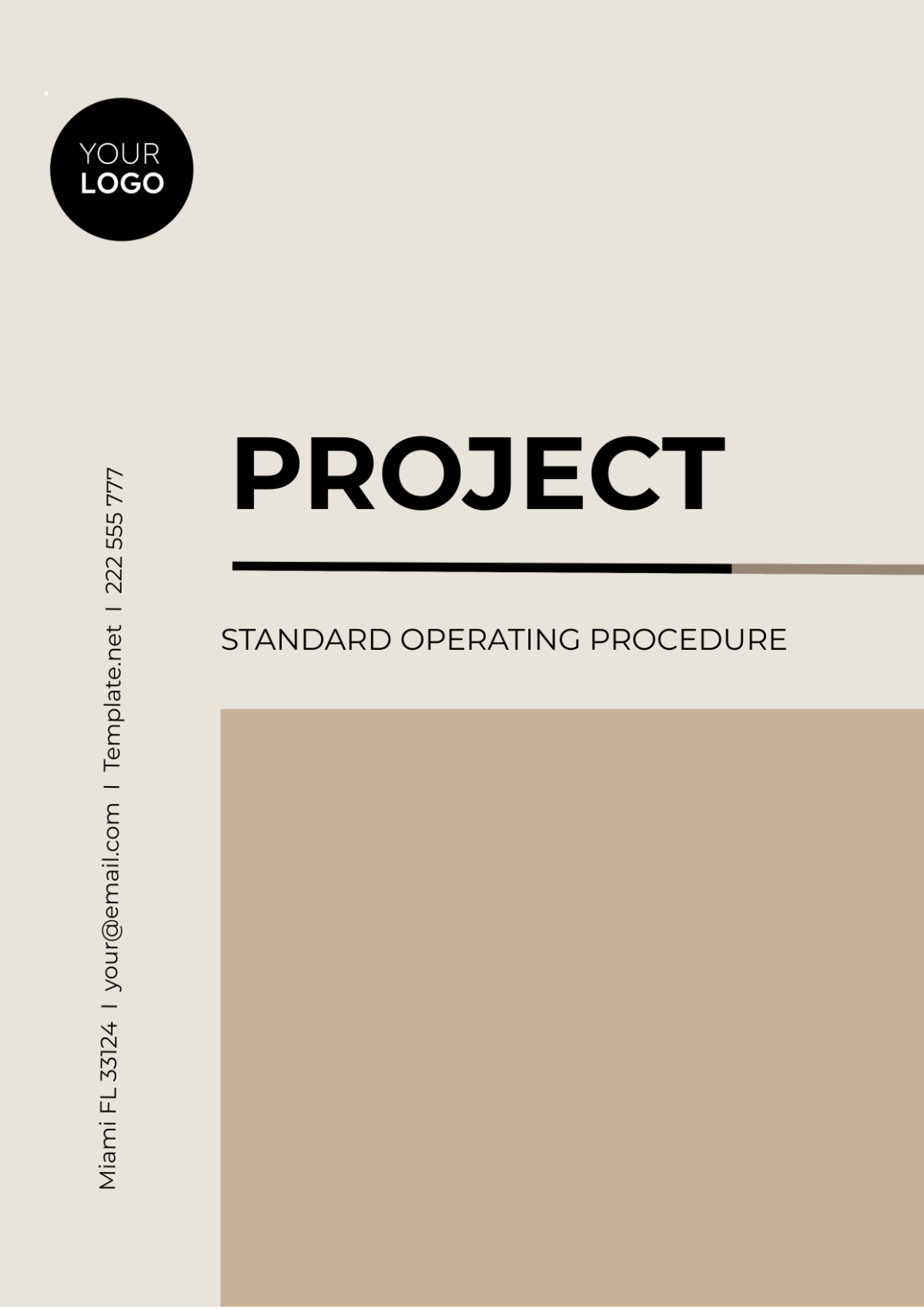 Project SOP Template