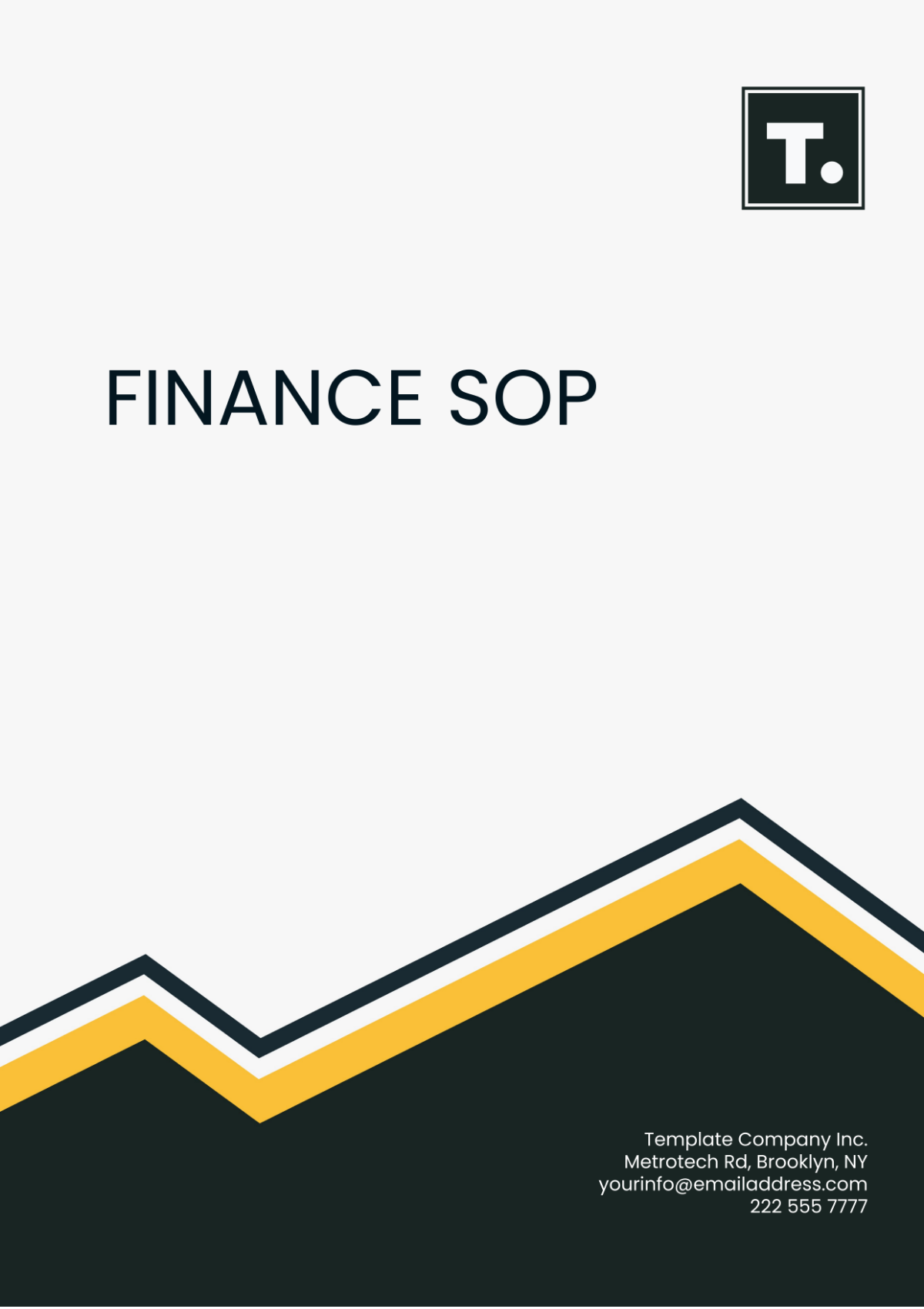 Finance SOP Template - Edit Online & Download