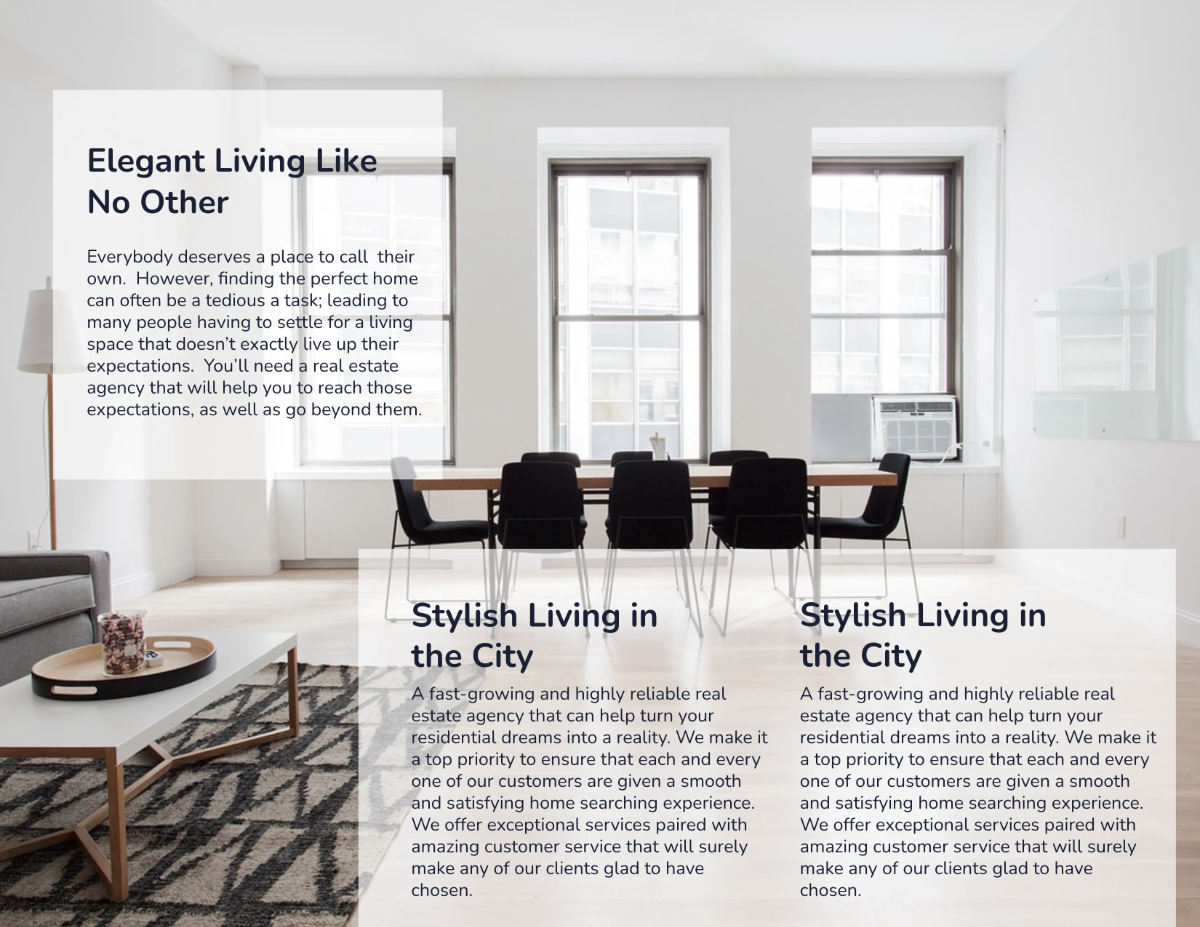 Free Real Estate Brochure Template to Edit Online
