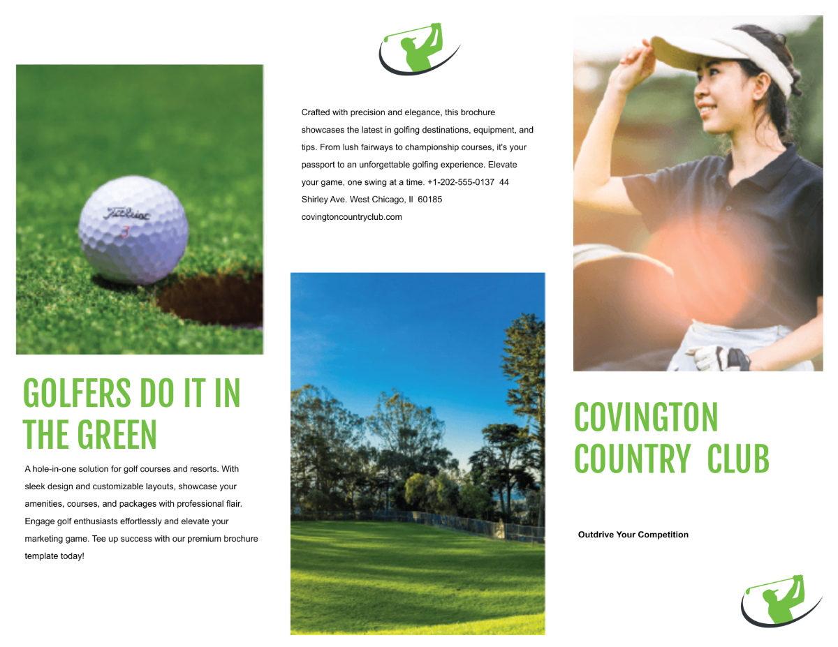 Golf Brochure