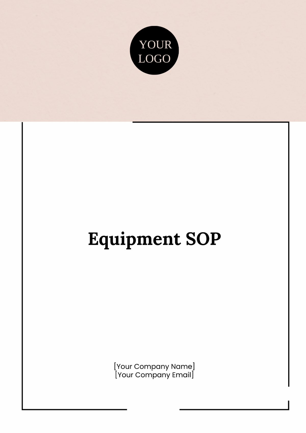 Equipment SOP Template - Edit Online & Download