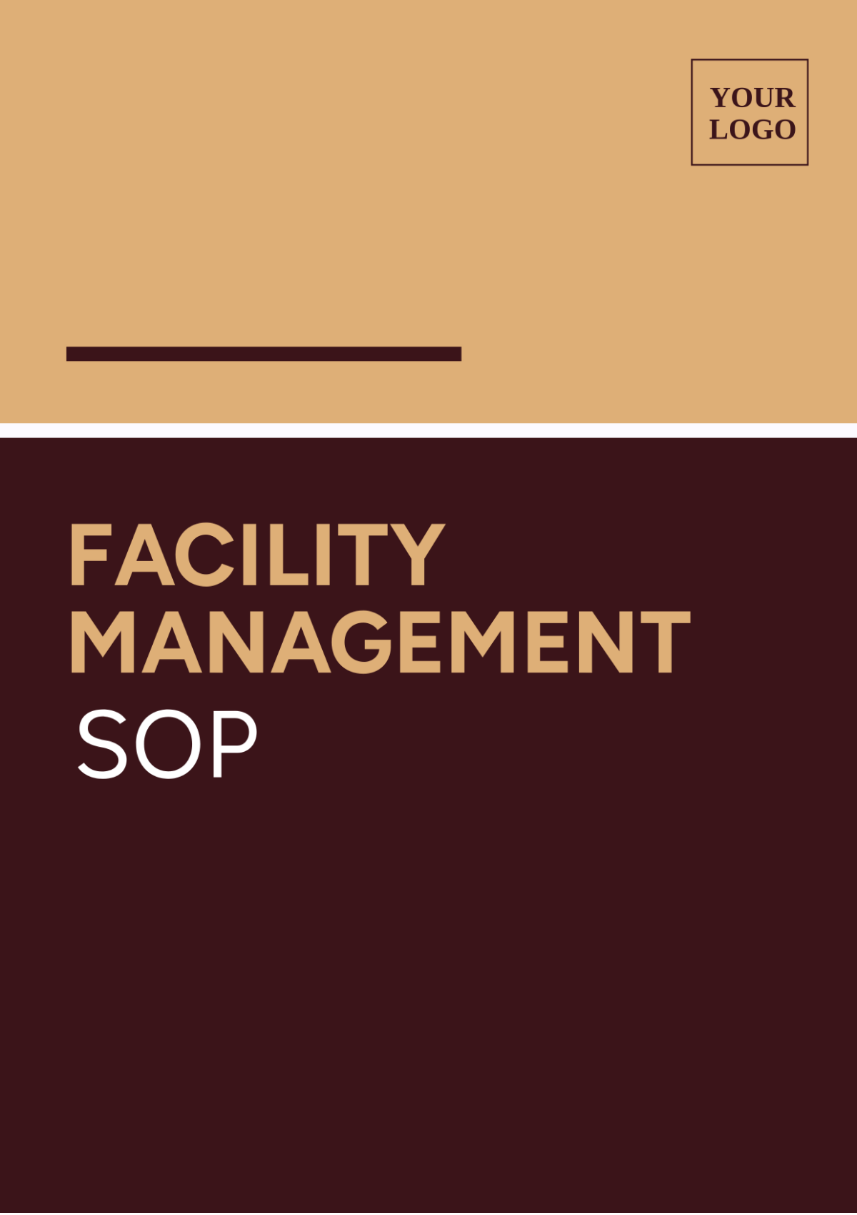 Facility Management SOP Template