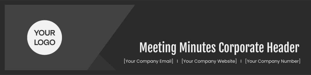 Meeting Minutes Corporate Header