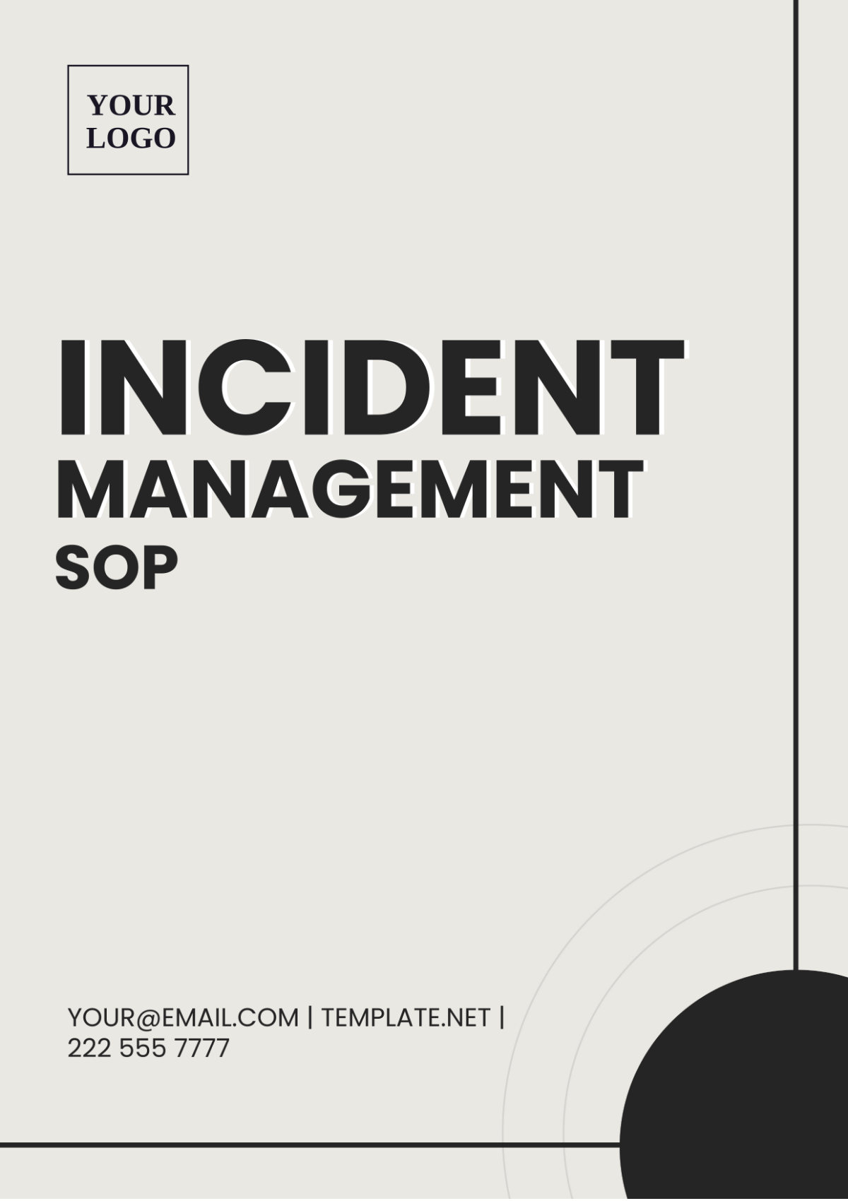 Free Incident Management SOP Template
