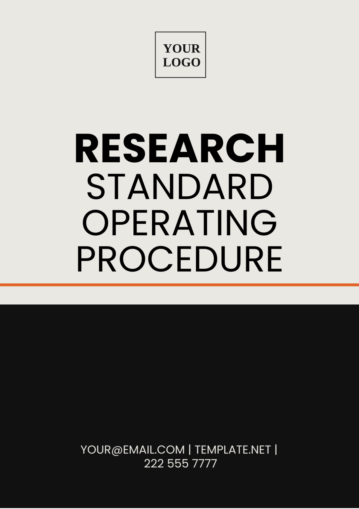 Research SOP Template
